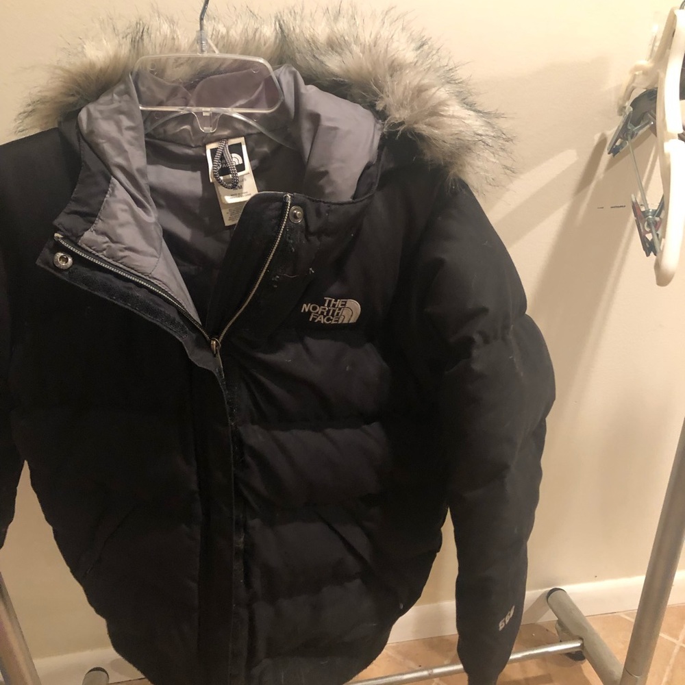 North Face winter down jacket-kids